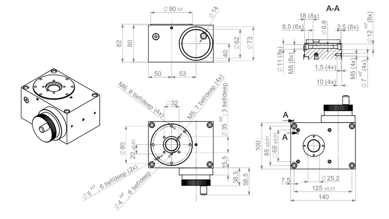Handwheels MDV 100-140 | IEF-Werner GmbH