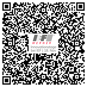 Innovationstage - Kalendereintrag 18. Nov | IEF-Werner