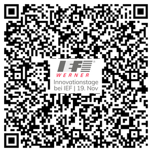 Innovationstage - Kalendereintrag 19. Nov | IEF-Werner
